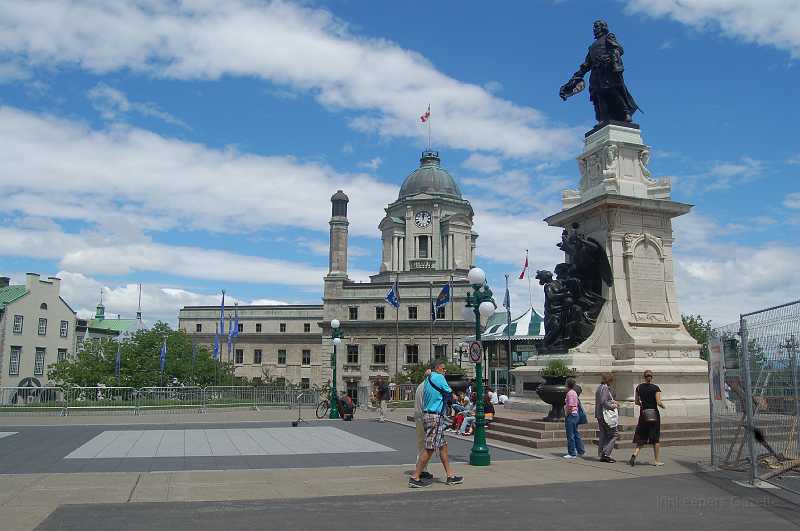 Canada East Tour 2006034.JPG - Samuel de Champlain, founder of Quebec City.